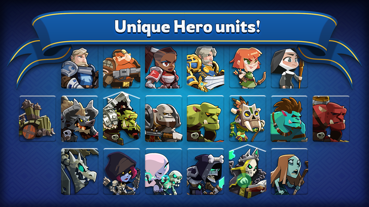 The Wonder Stone: Hero Merge Defense Clan Battleのキャプチャ