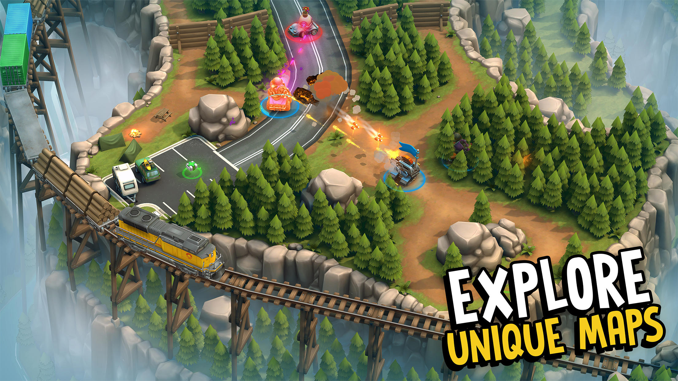 Pico Tanks: Multiplayer Mayhem Game Screenshot