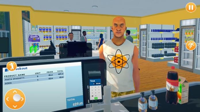 Supermarket Cashier Shop Games screenshot game