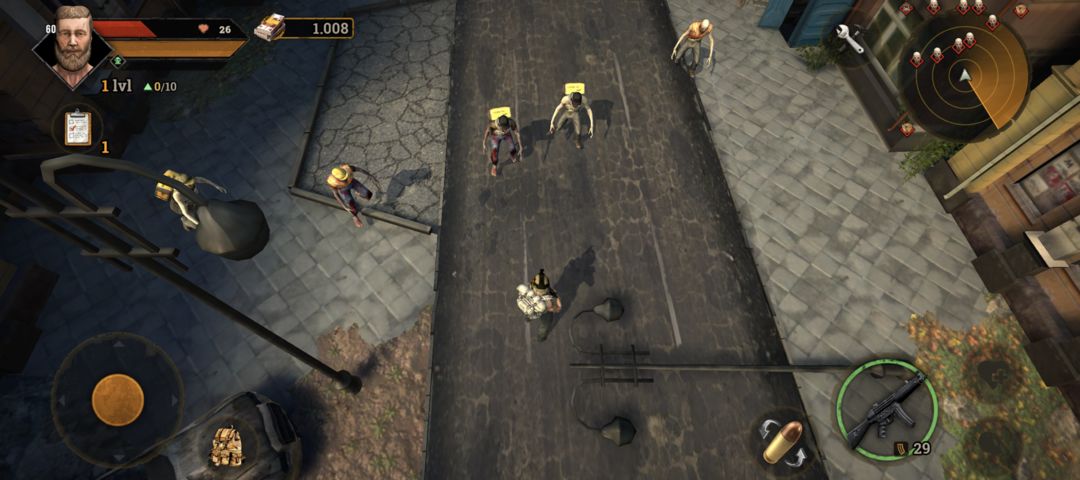 Screenshot of Metro Survival, Zombie Hunter
