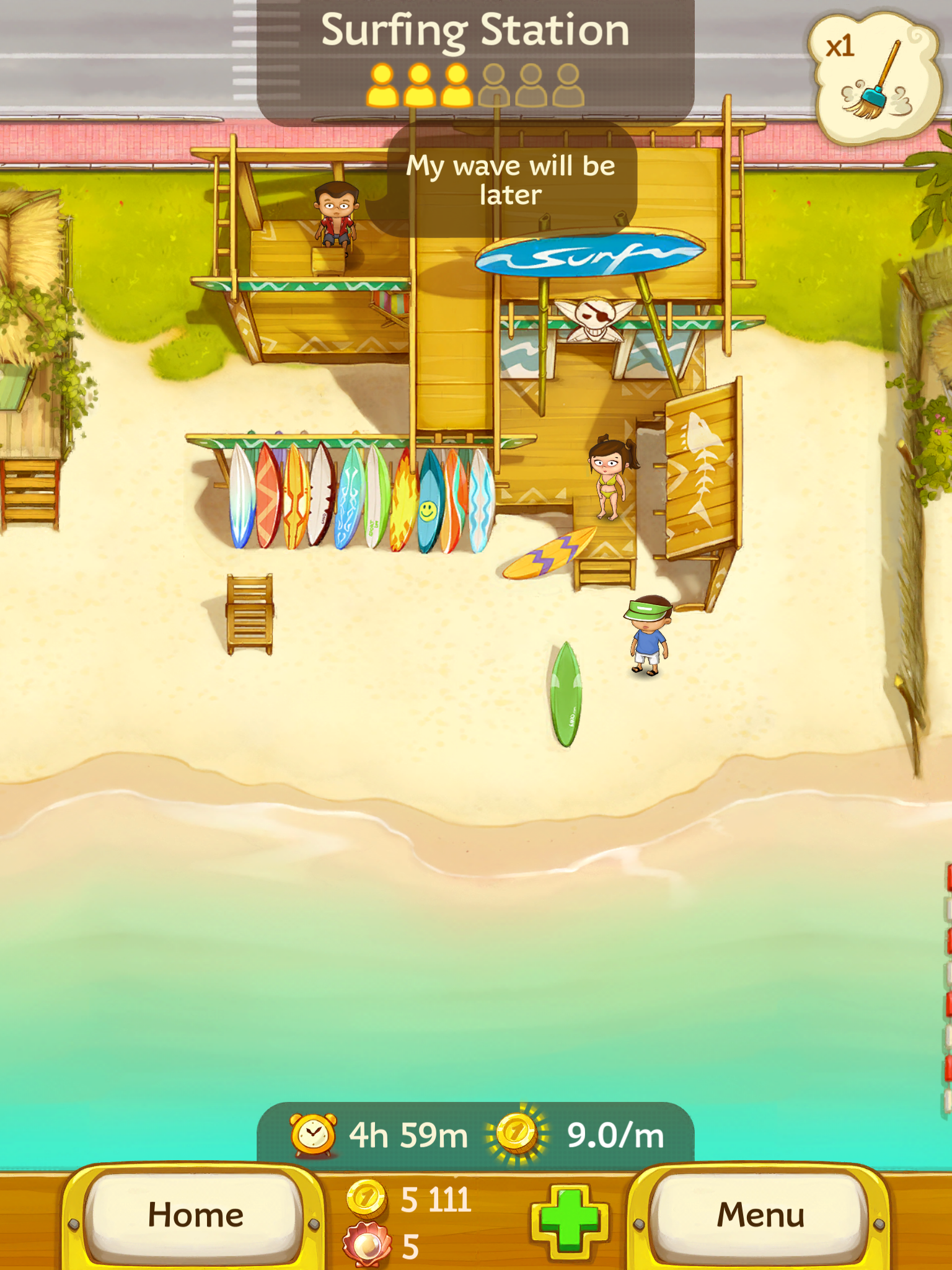 Sunday Avenue Game Screenshot