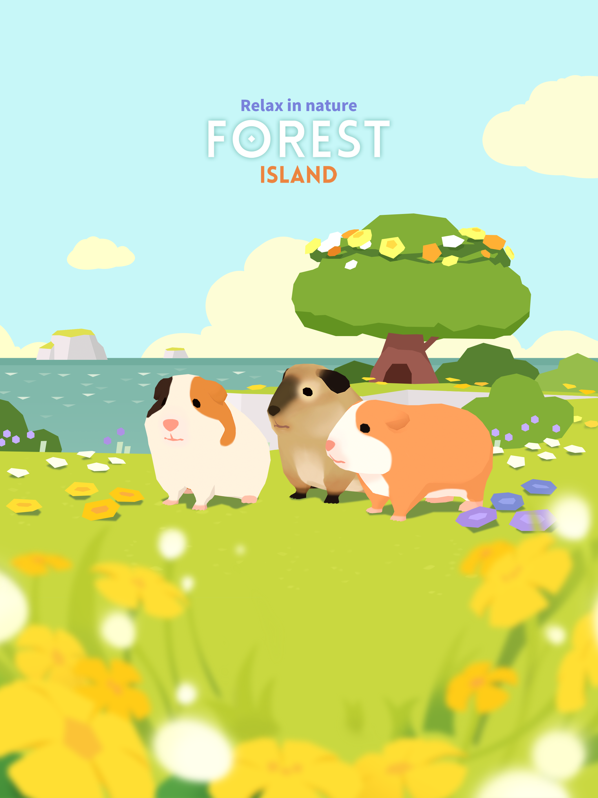 Forest Island: Relaxing Game Game Screenshot