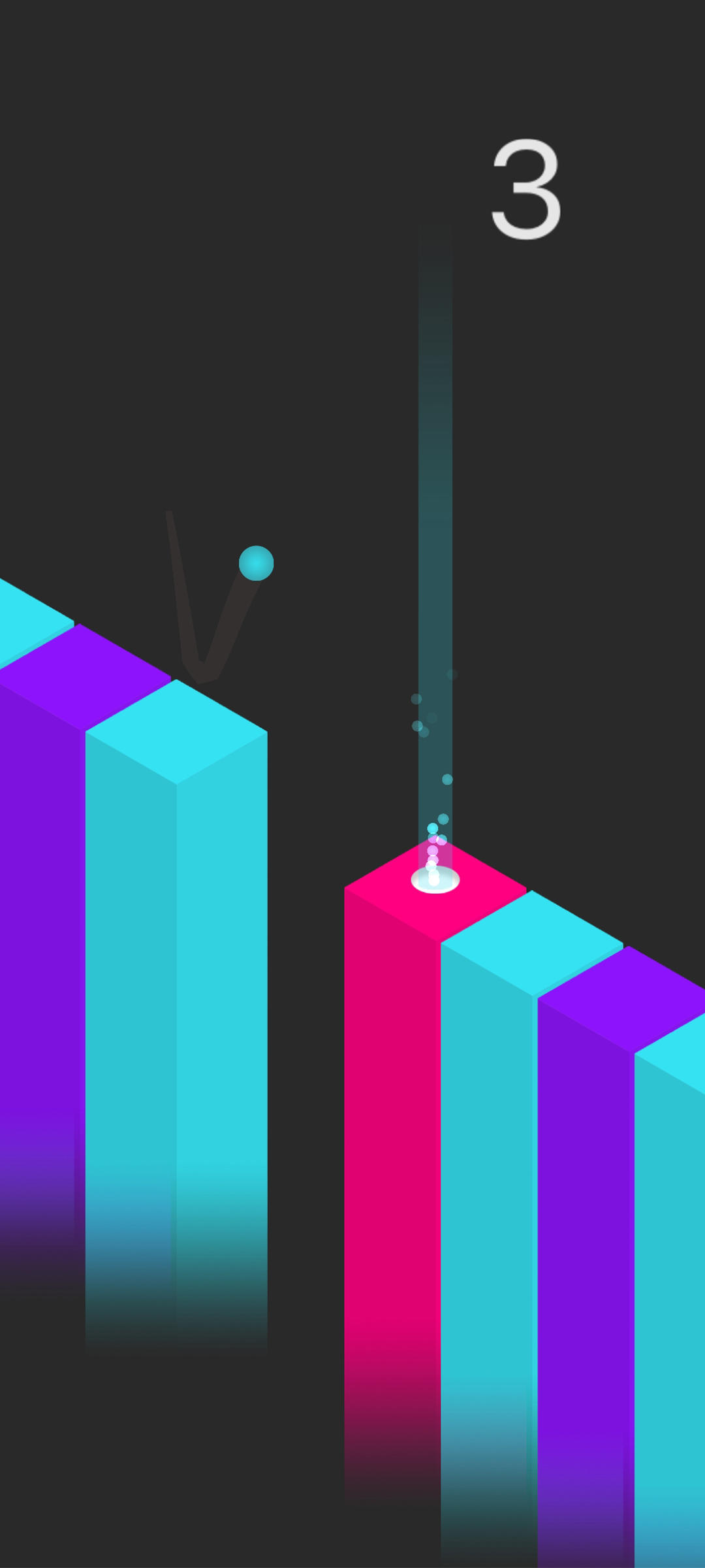 Color Jumps ゲームのスクリーンショット