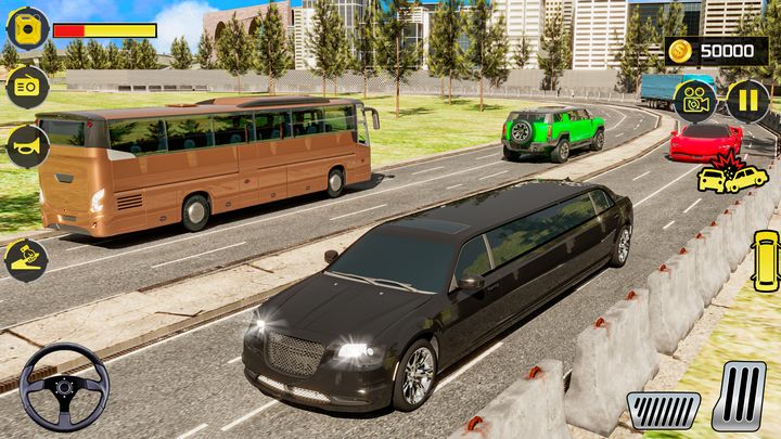 Limousine Car Game Simulator 게임 스크린샷