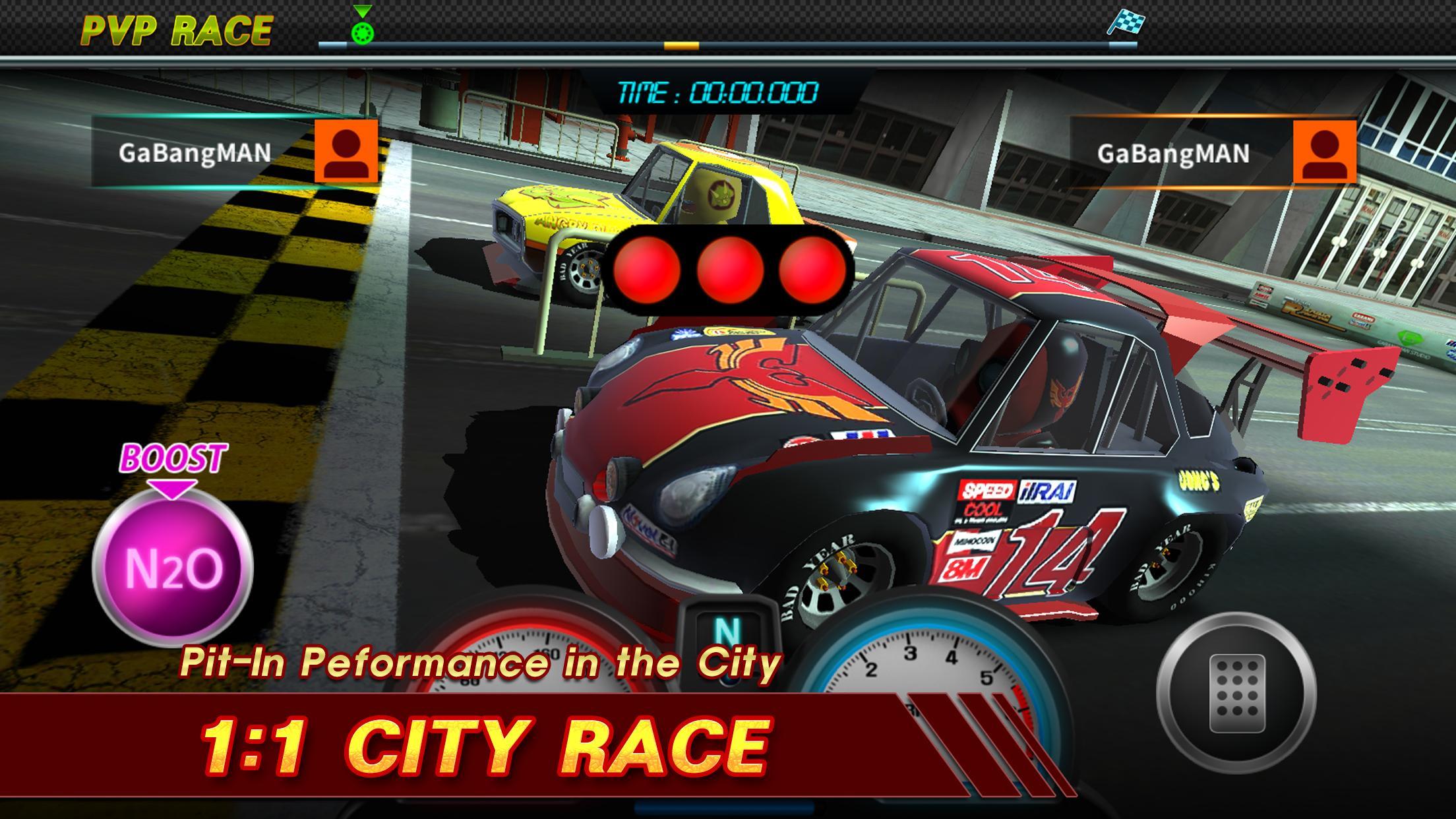 Cuplikan Layar Game Pit in Racing