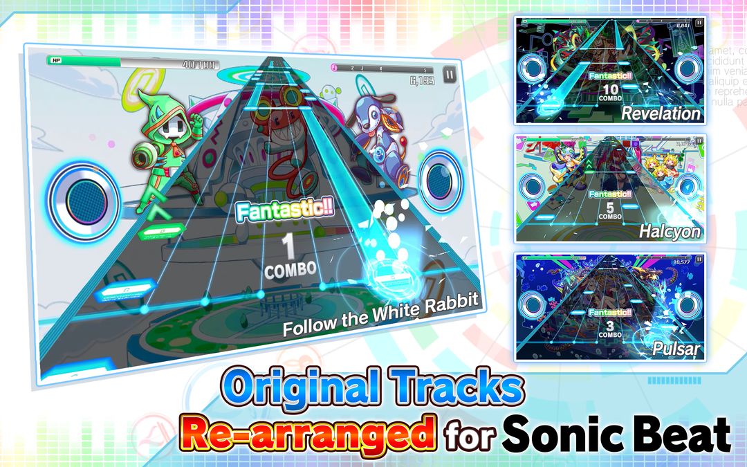 Sonic Beat feat. Crash Fever screenshot game