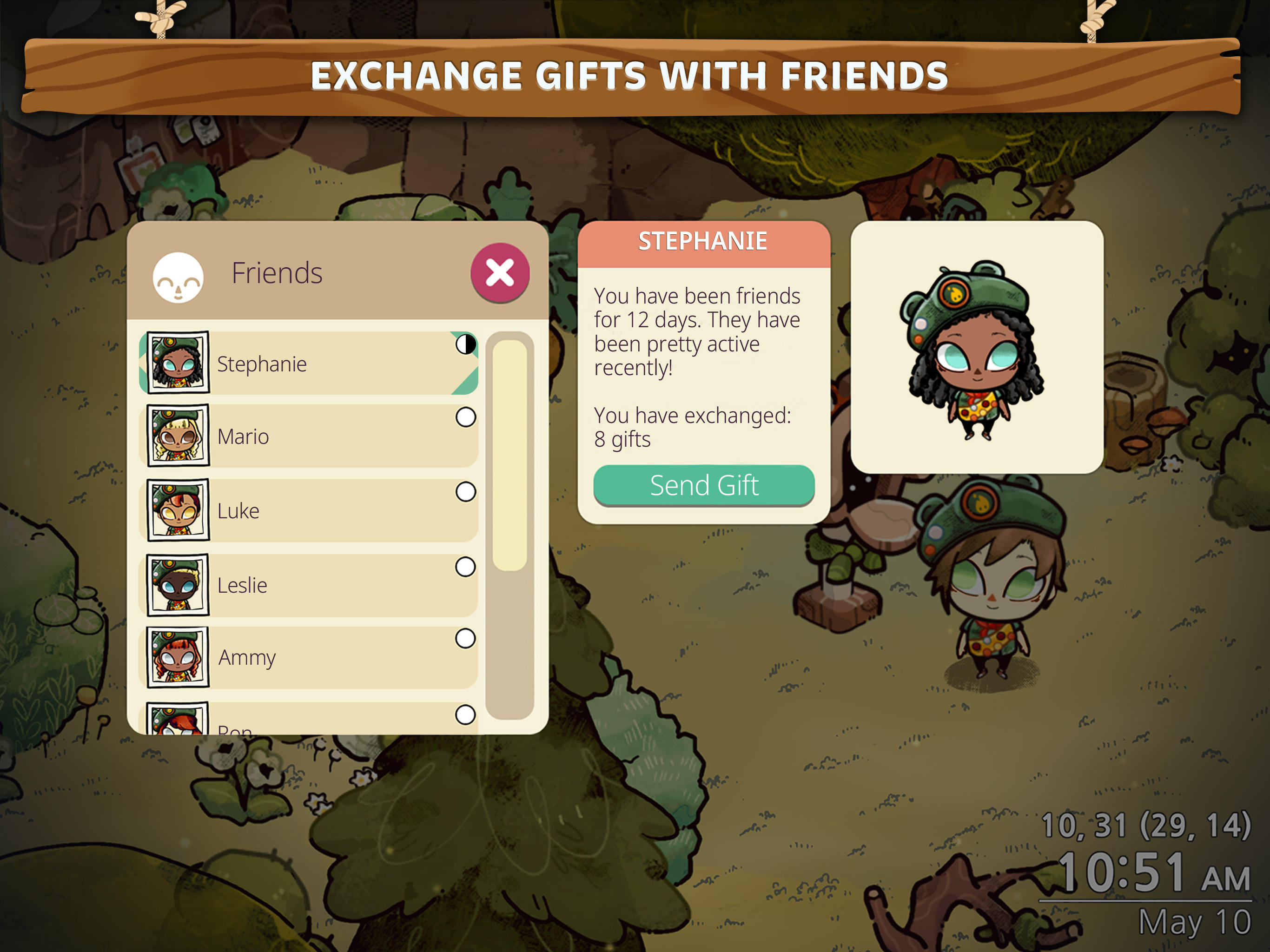 Cozy Grove: Camp Spirit Game Screenshot