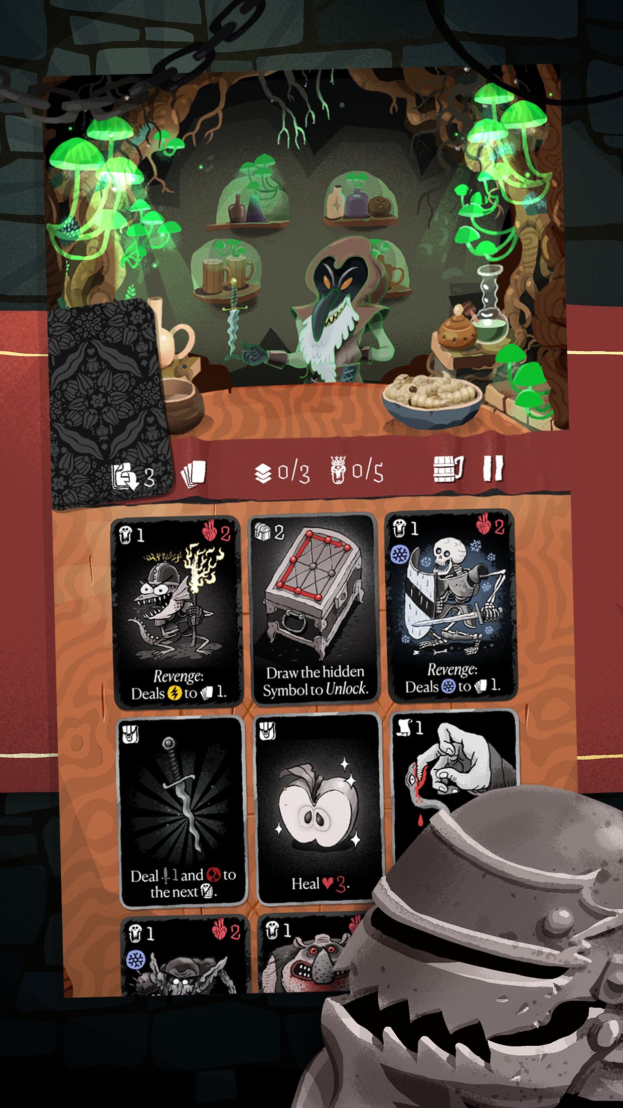 Card Crawl Adventure Game Screenshot