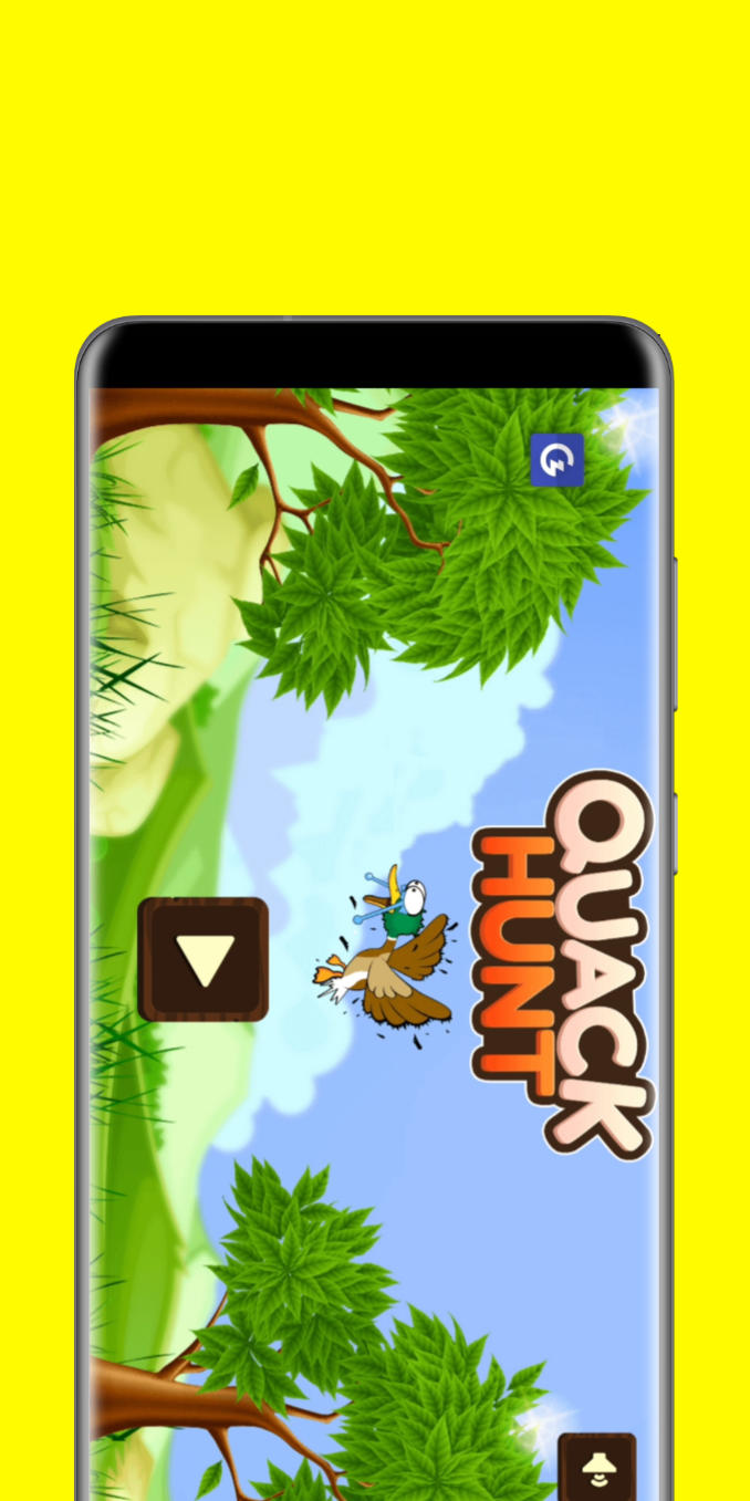 Quack Hunt Shooter Game Screenshot