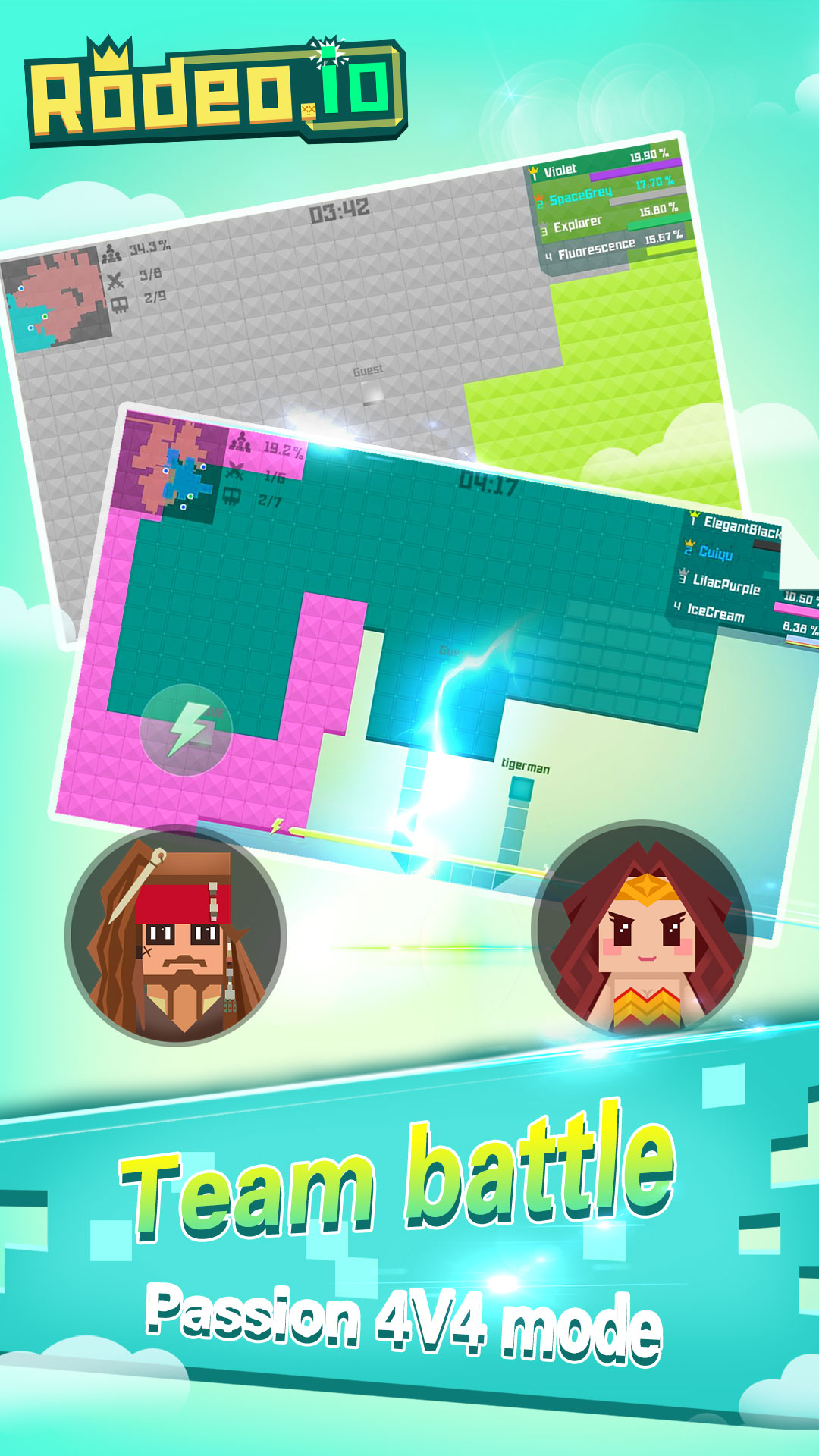 Rodeo.io Game Screenshot
