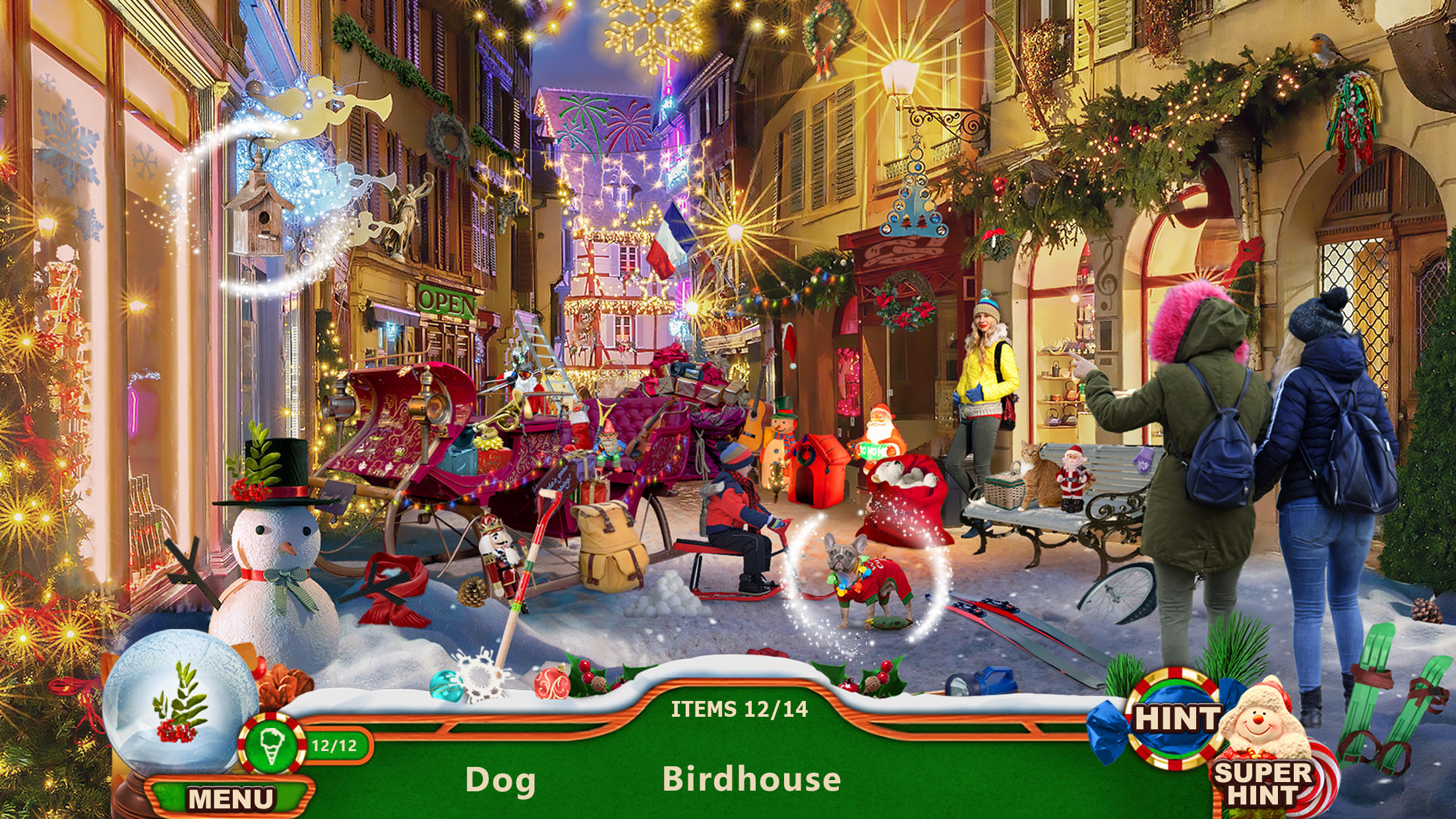 Screenshot of Trip To Europe: Christmas