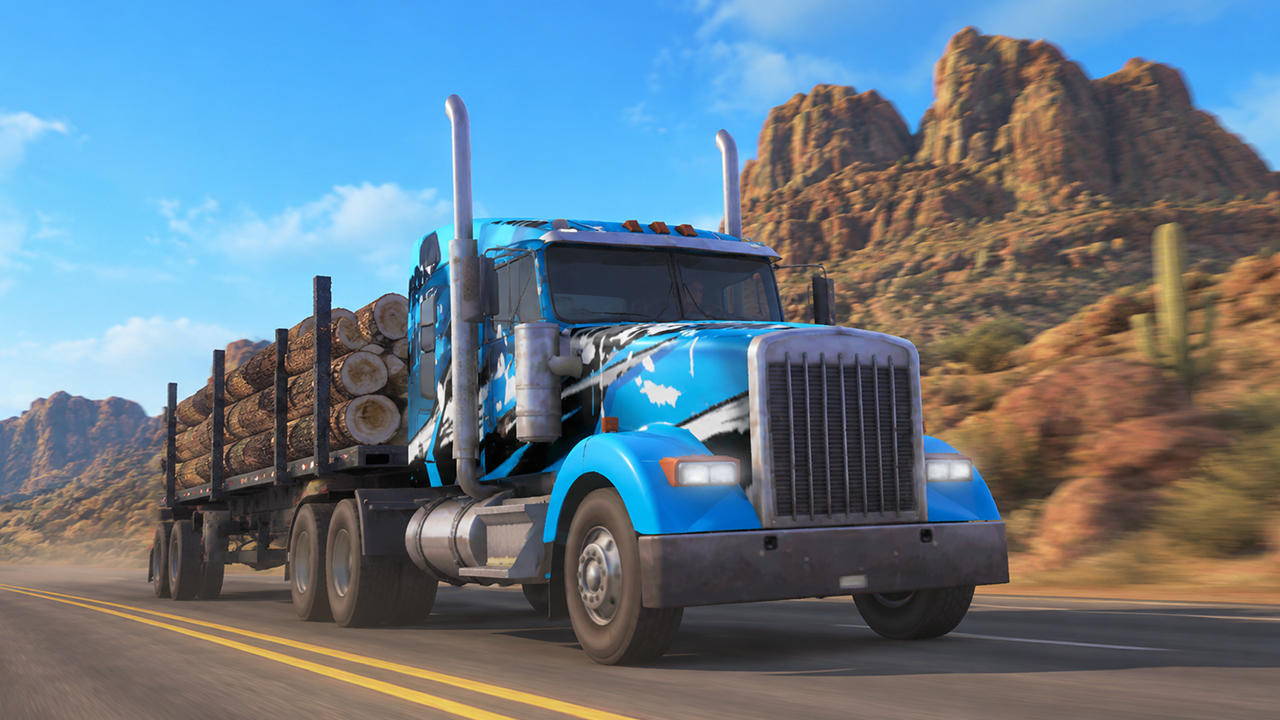 Truck Driving Transport Sim 3D 遊戲截圖