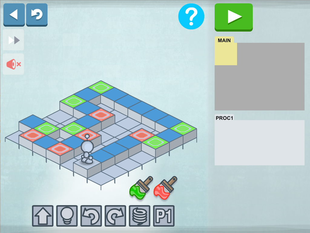 Lightbot : Programming Puzzles Game Screenshot