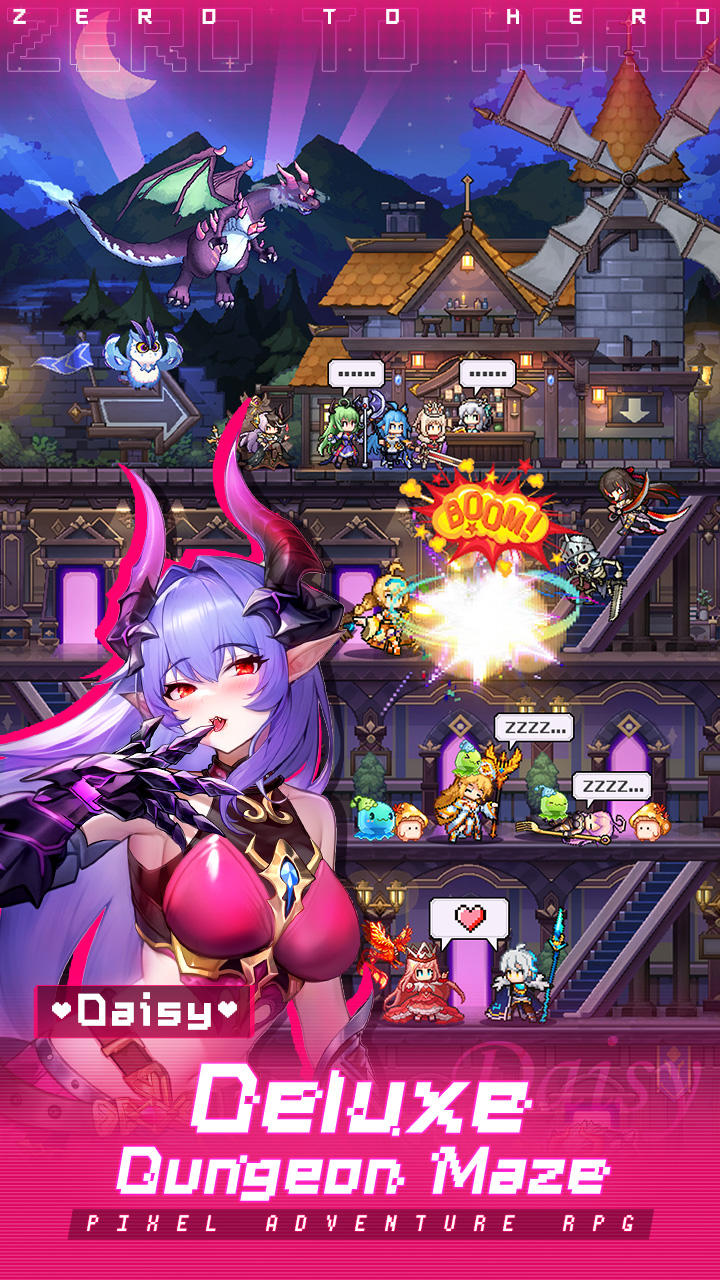 Zero to Hero: Pixel Saga(CBT) Game Screenshot