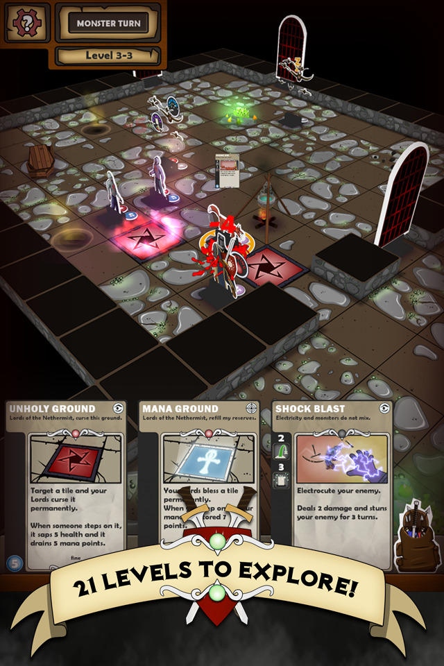 Скриншот игры Card Dungeon