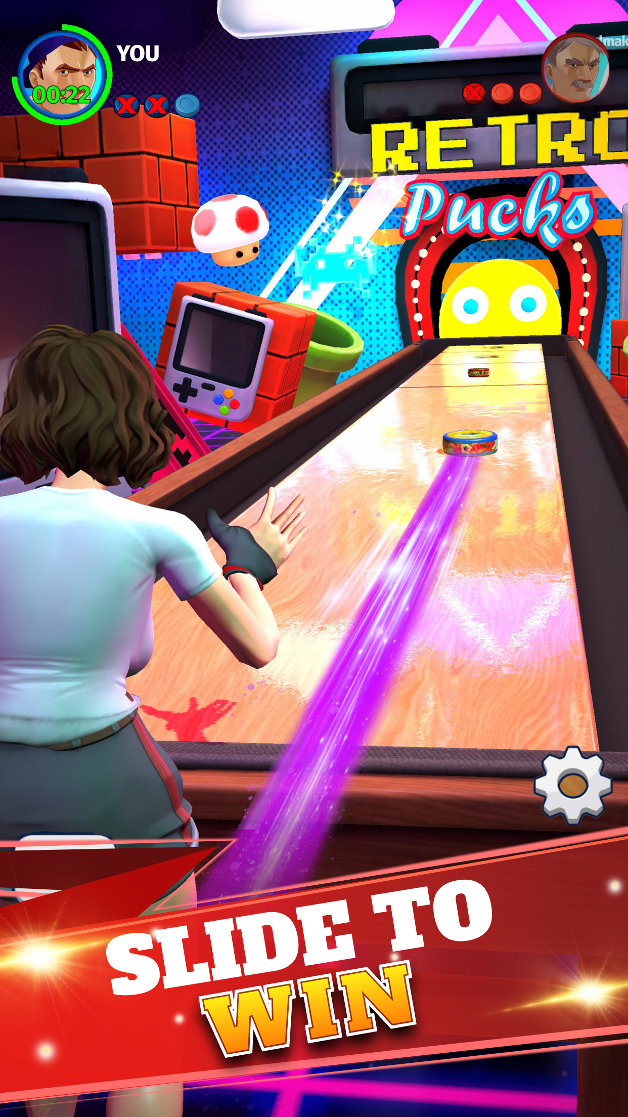 Shuffleboard Club: PvP Arena ภาพหน้าจอเกม