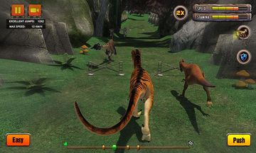 Dinosaur Race 3D Game Screenshot
