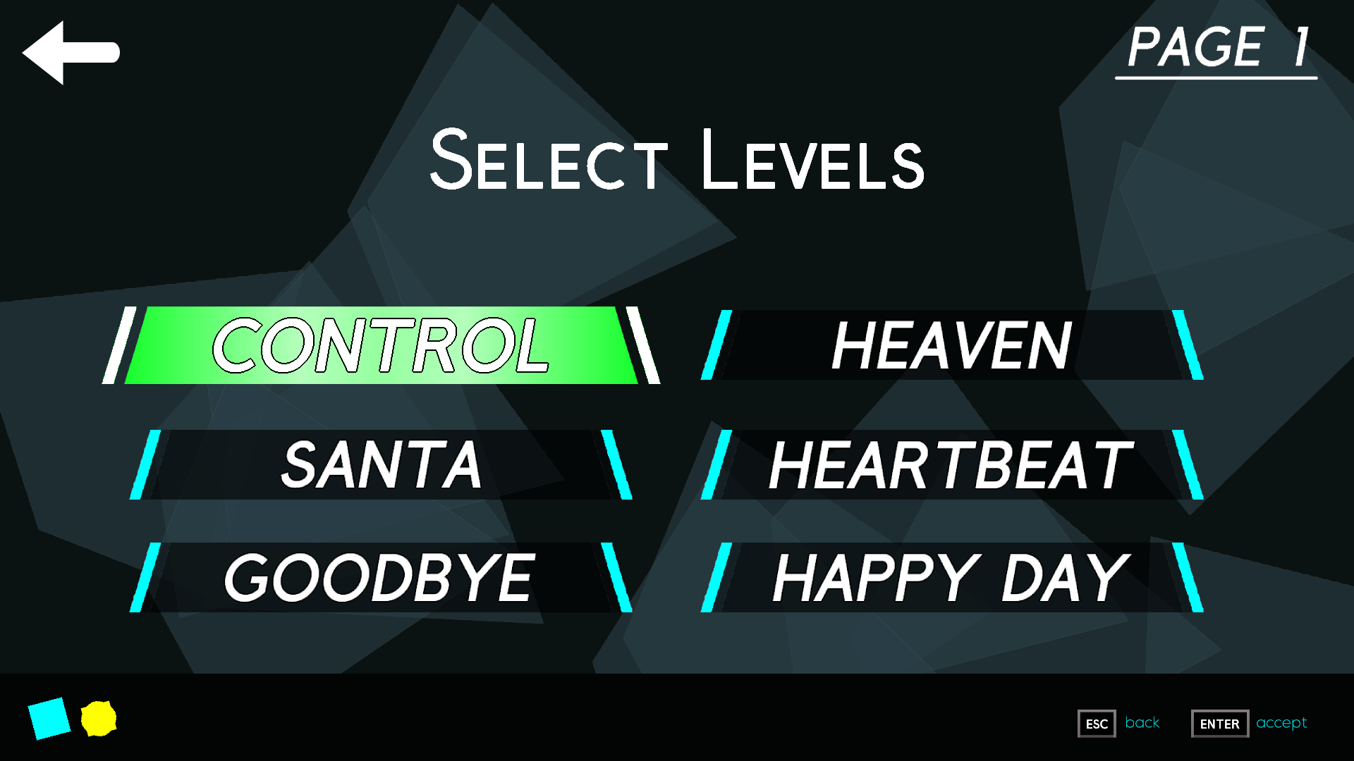 Just Shapes & Boots Game Screenshot