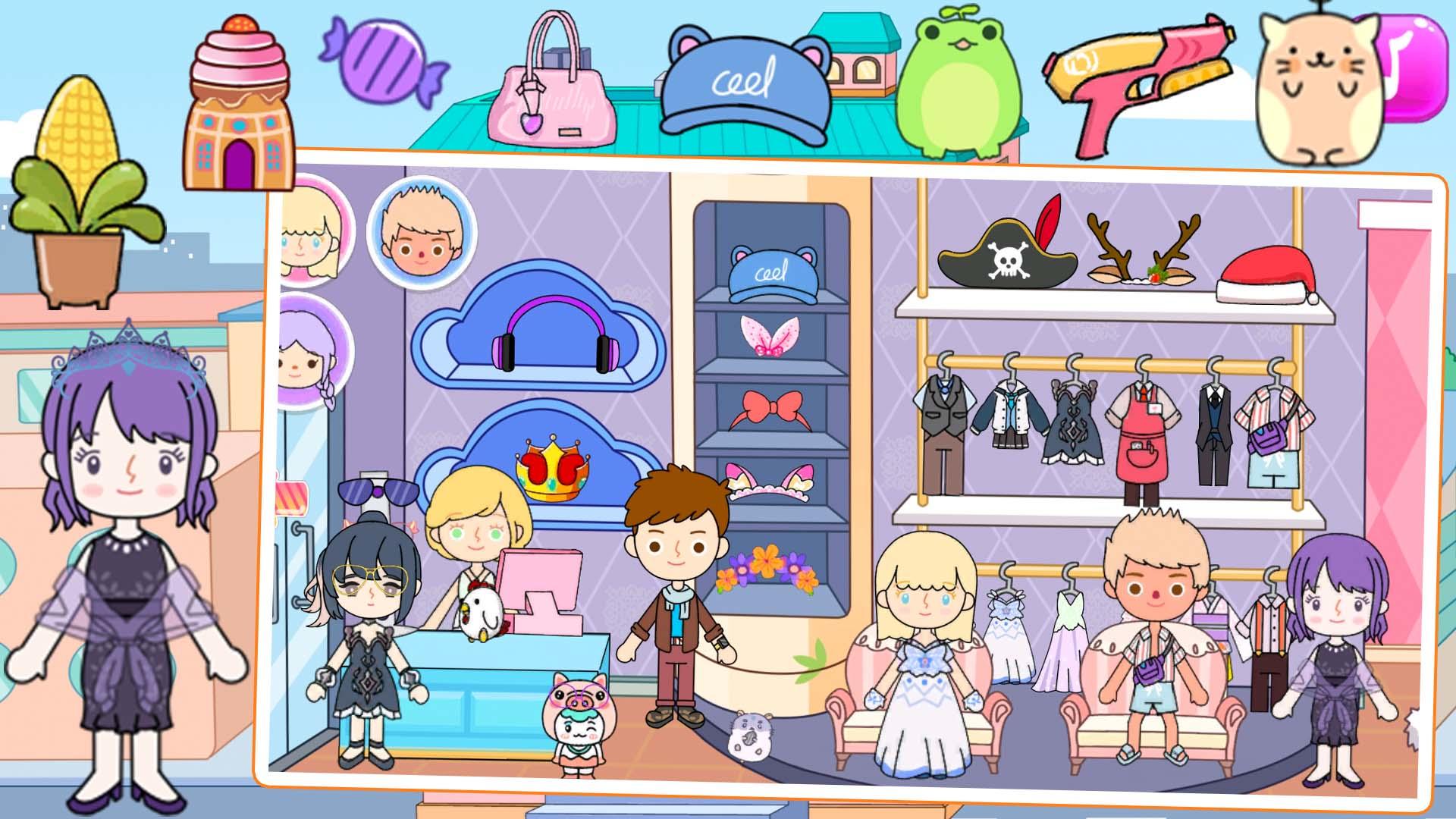 Mica Life World : Theme Park Game Screenshot