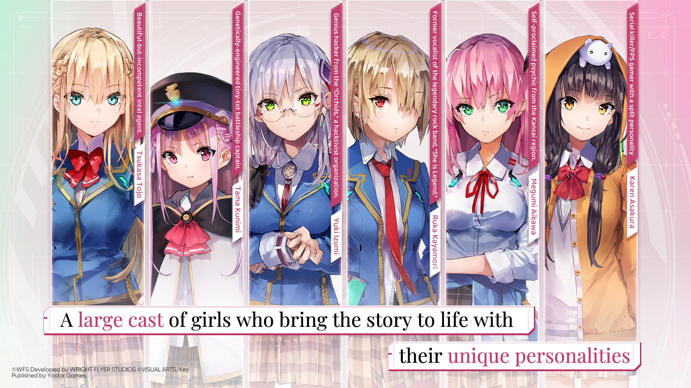 HeavenBurnsRed Game Screenshot