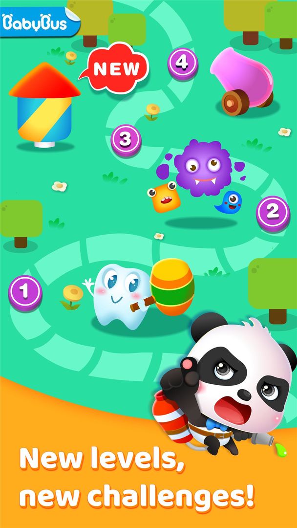 Baby Panda's Body Adventure ภาพหน้าจอเกม