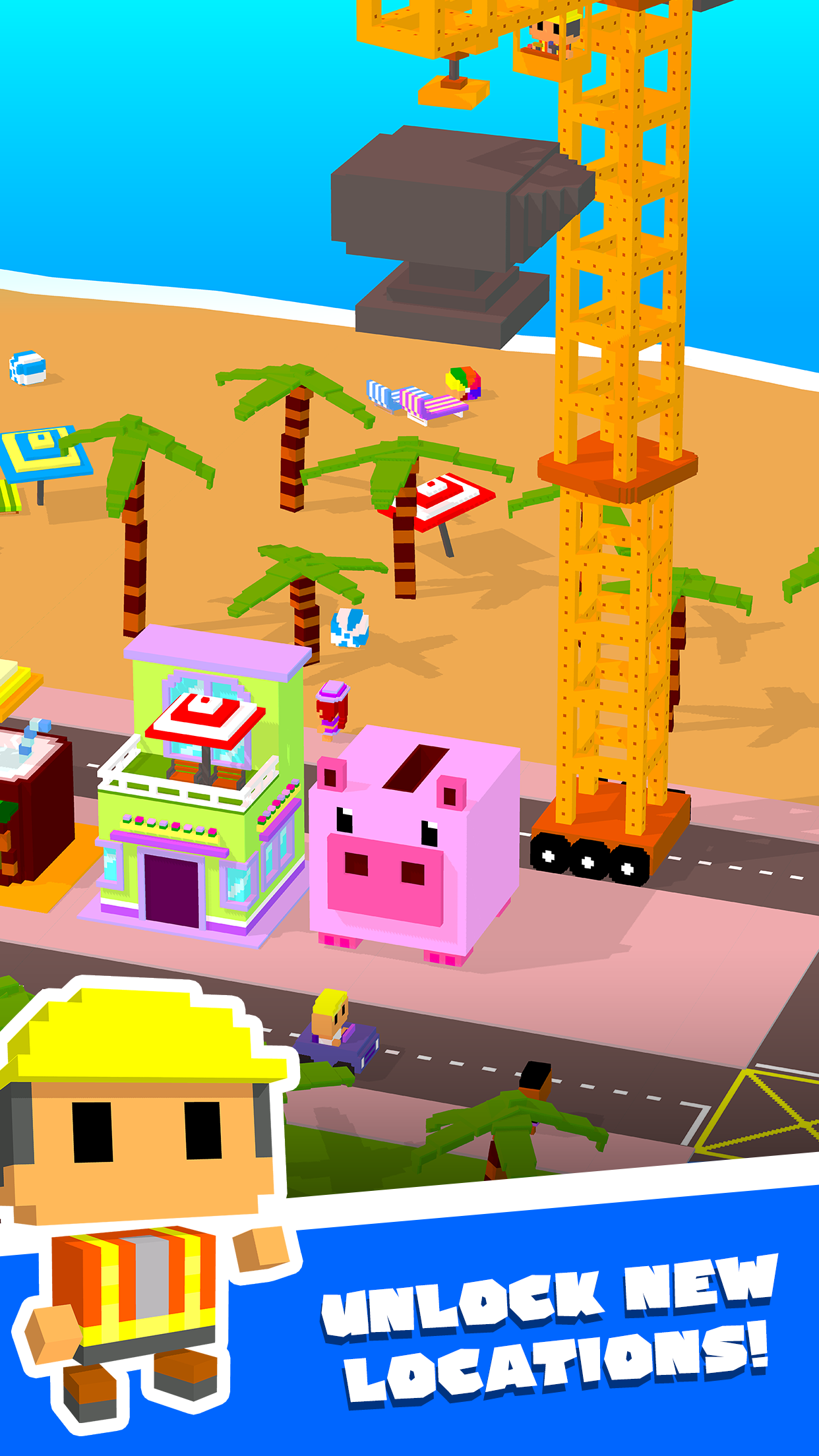 JiPPO Street – Match Dice, Build a City 🎲🏗️ Game Screenshot