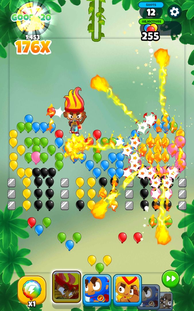 Screenshot of Bloons Pop!