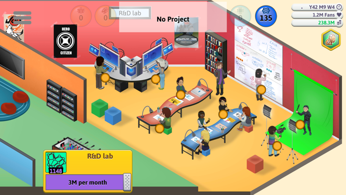 Game Dev Tycoon Game Screenshot