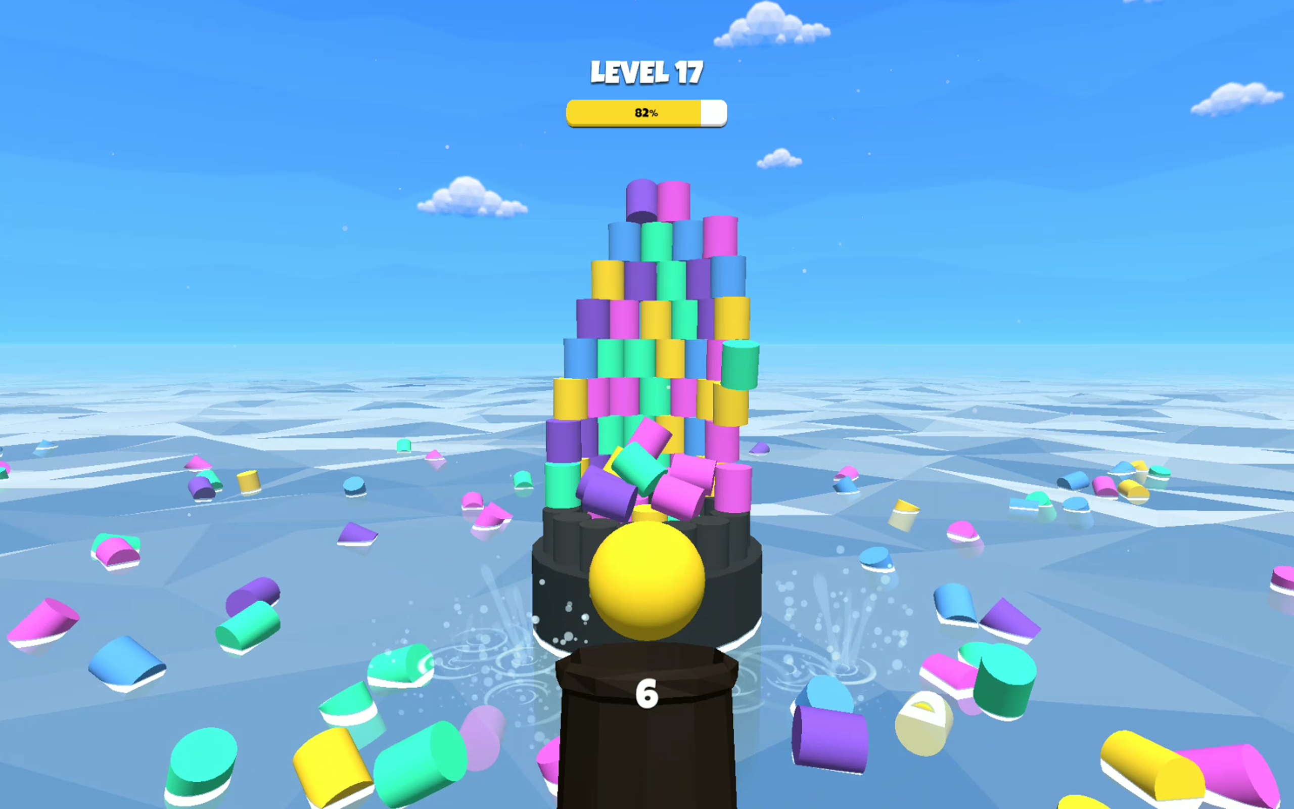 Cuplikan Layar Game Tower Color