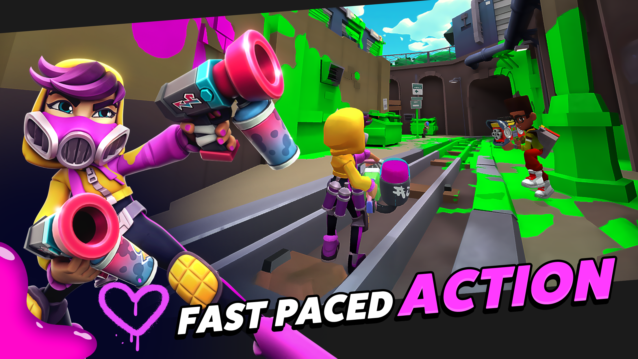 Paint Brawl Game Screenshot