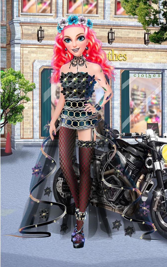 Screenshot of Punk Princess - Tattoo Design