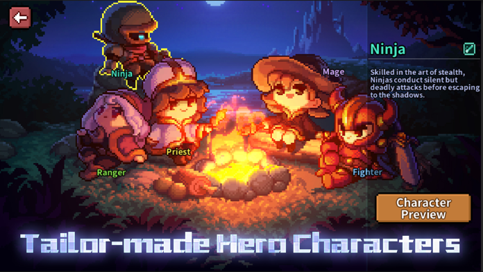 My Heroes: Dungeon Raid screenshot game