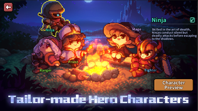 My Heroes: Dungeon Raid Game Screenshot