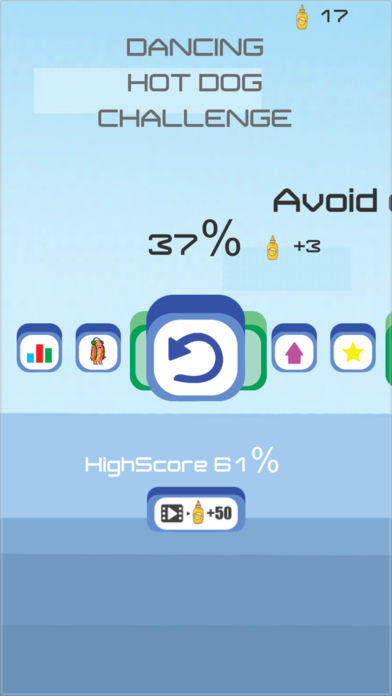 Captura de Tela do Jogo Dancing Hotdog!