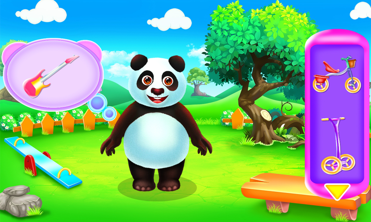 Virtual Pet Panda Caring Game ภาพหน้าจอเกม