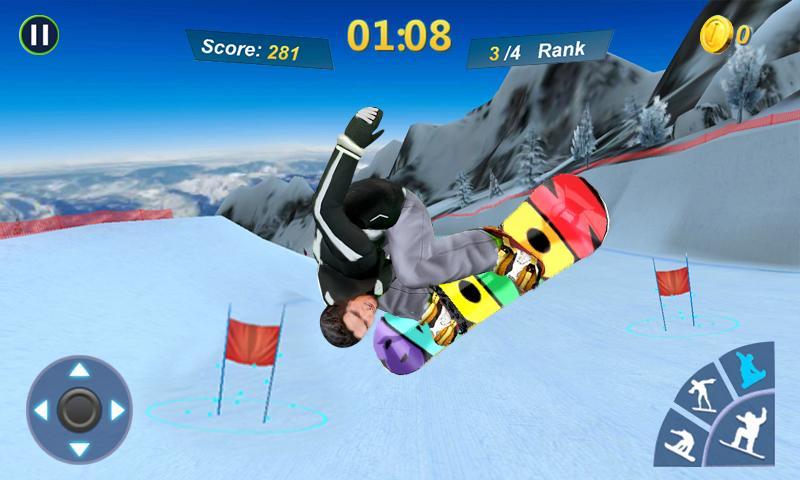 Screenshot of Snowboard Master 3D