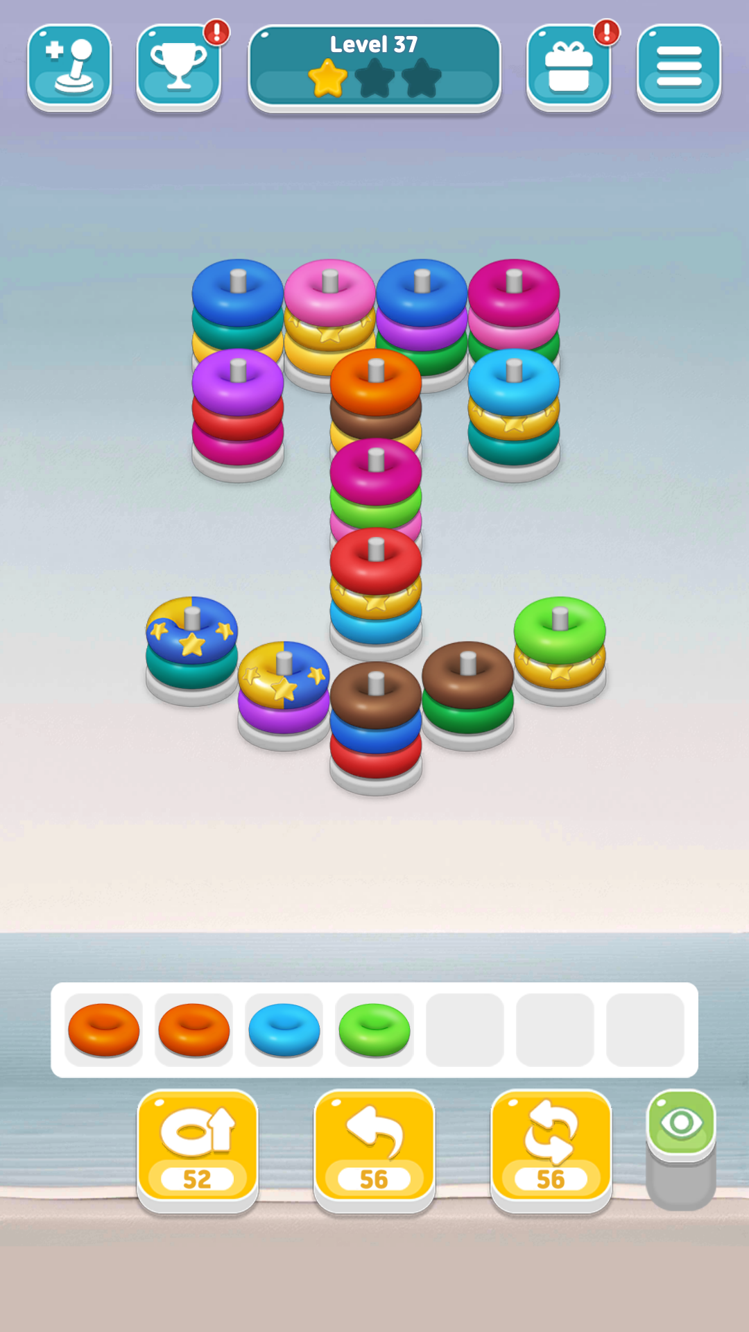 Скриншот игры Triple Ring Match