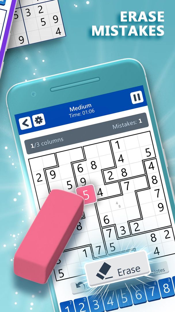 Microsoft Sudoku 게임 스크린 샷