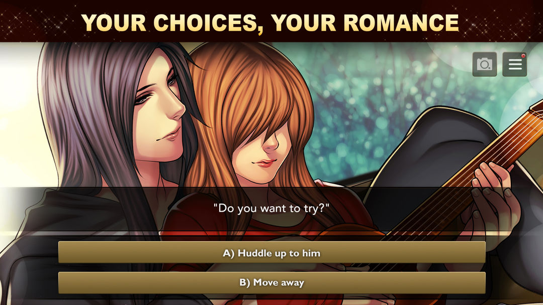 Is-it Love? Colin: Choose your story - Love & Rock 게임 스크린 샷