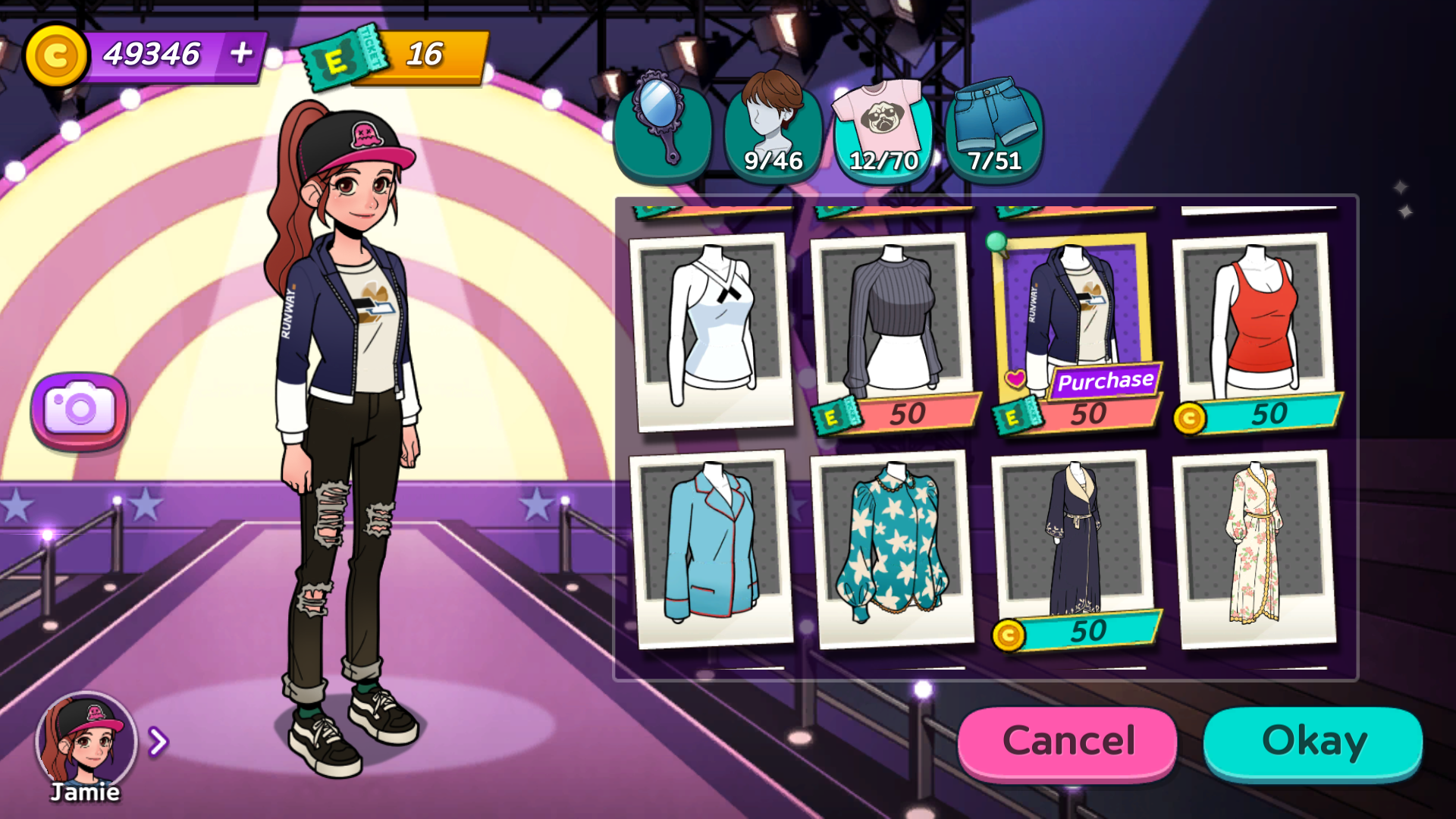 Runway Story ゲームのスクリーンショット