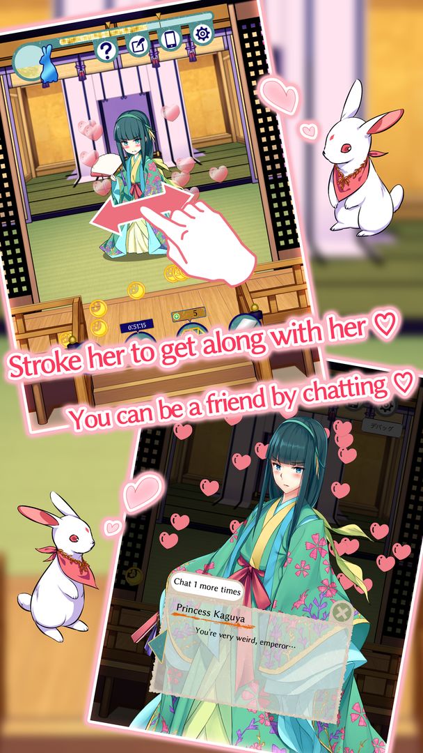 Screenshot of Princess Kaguya's Quest