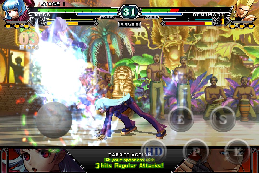 THE KING OF FIGHTERS-A 2012(F) ภาพหน้าจอเกม