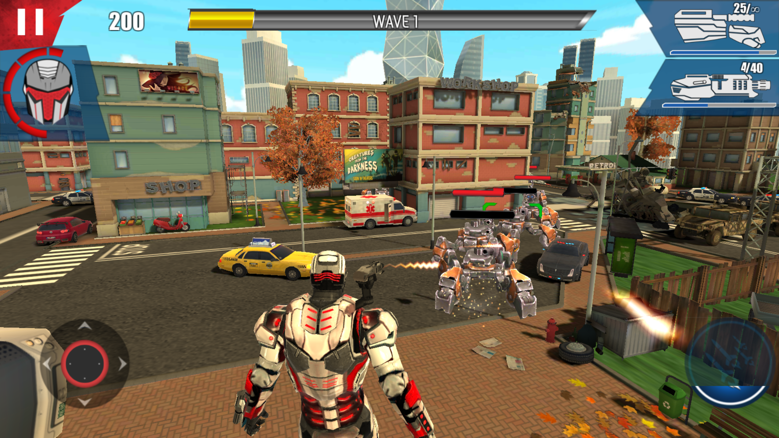 Cuplikan Layar Game Iron Avenger Origins