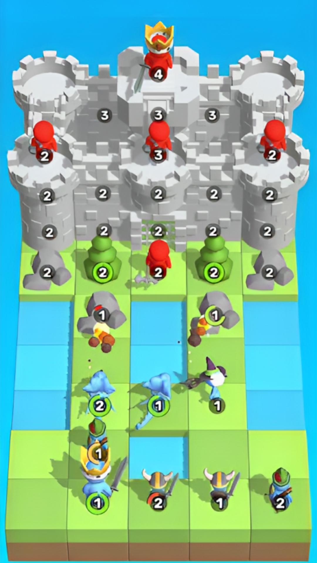 Screenshot 5 of Idle Castle War- Merge Warrior 