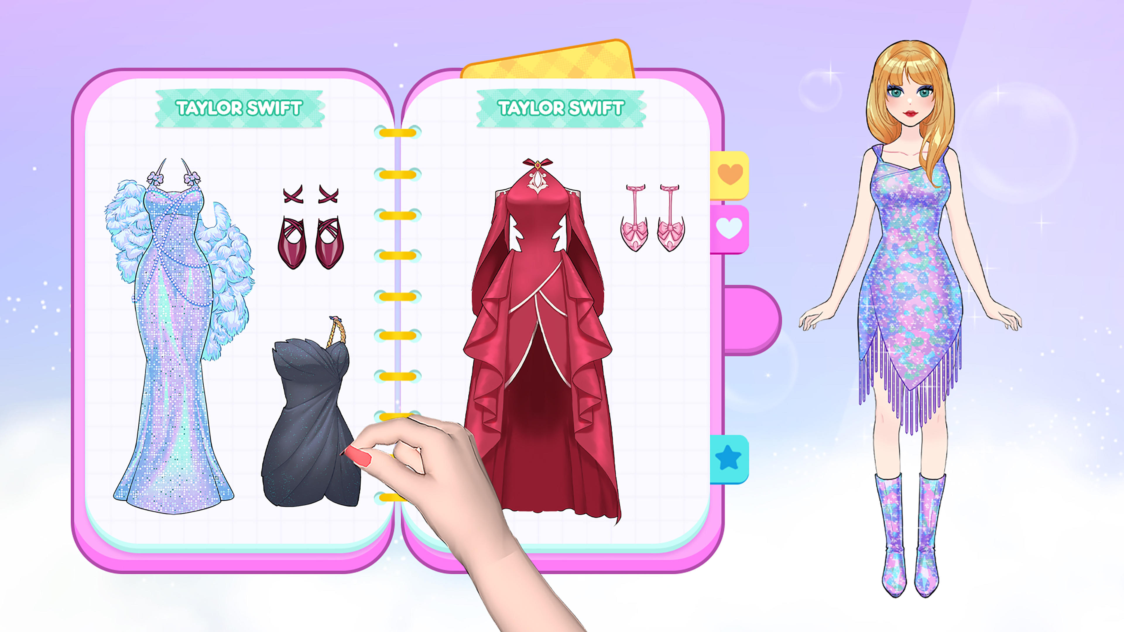 DIY Paper Doll: Dream House Game Screenshot