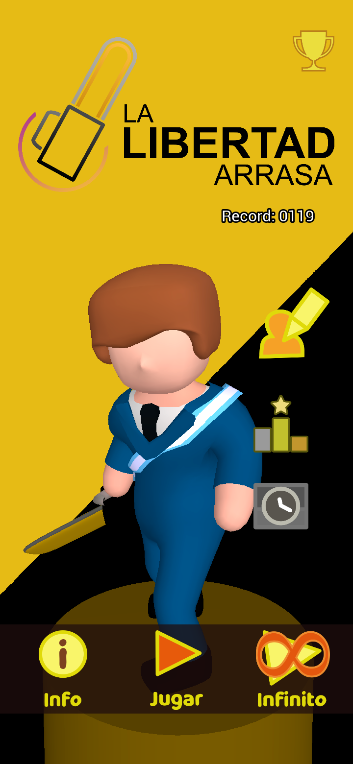 La Libertad Arrasa: Milei Game Screenshot