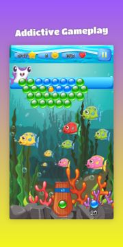 Bubble Shooter Fish ภาพหน้าจอเกม