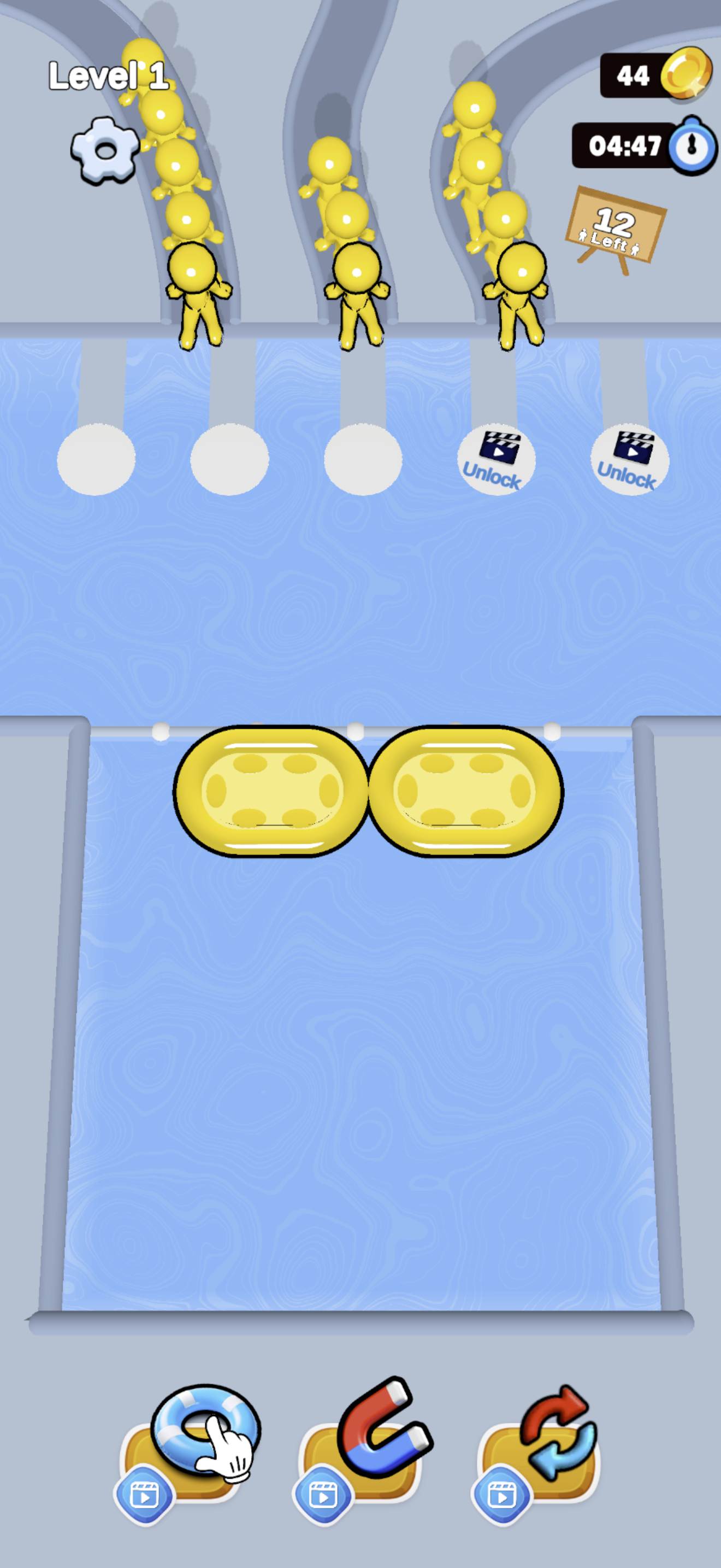 Aqua Drift Game Screenshot