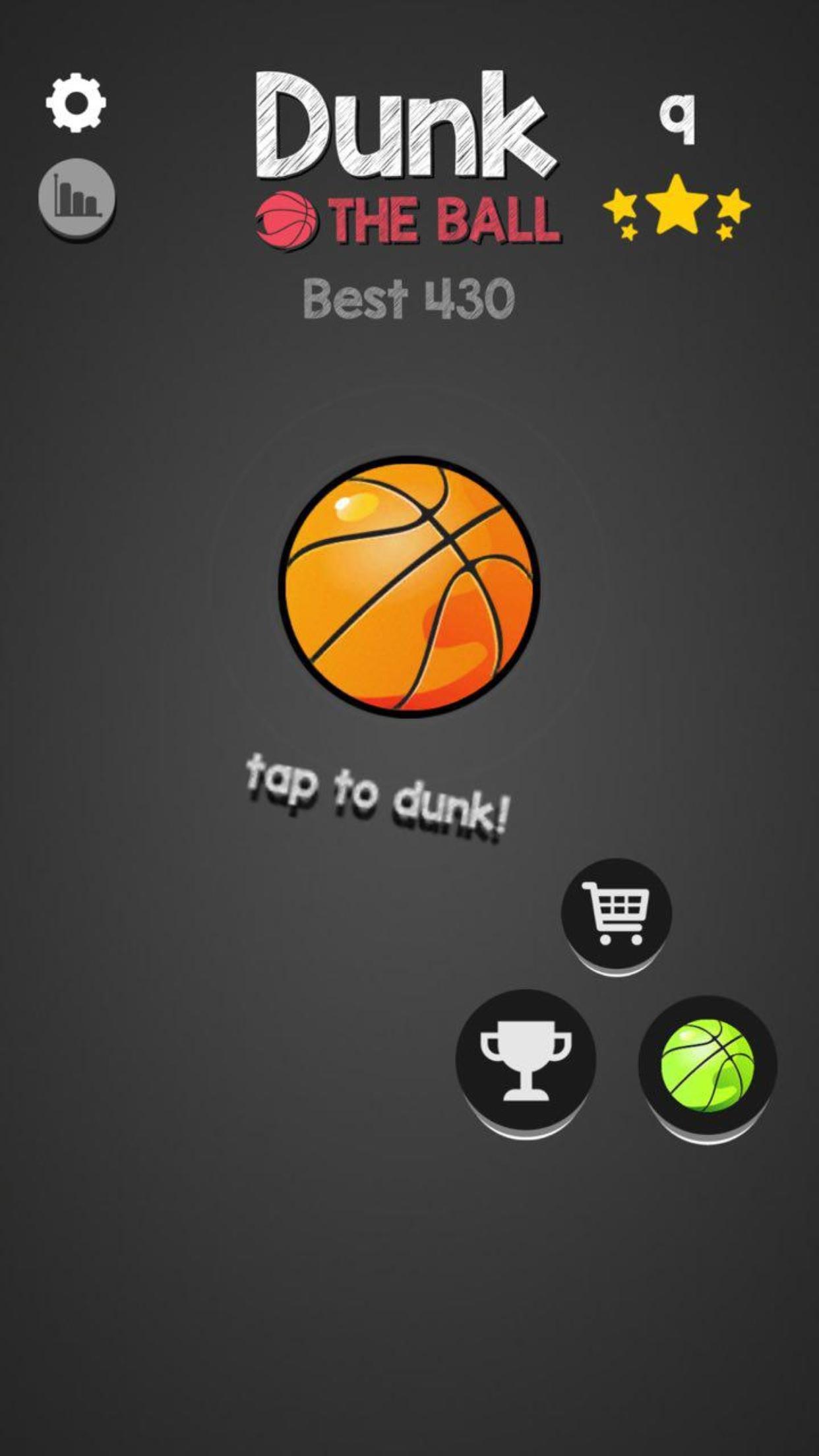 Dunk the Ball Game Screenshot