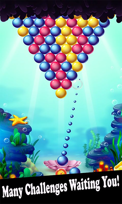Ocean Pop! Bubble Shooter 게임 스크린 샷